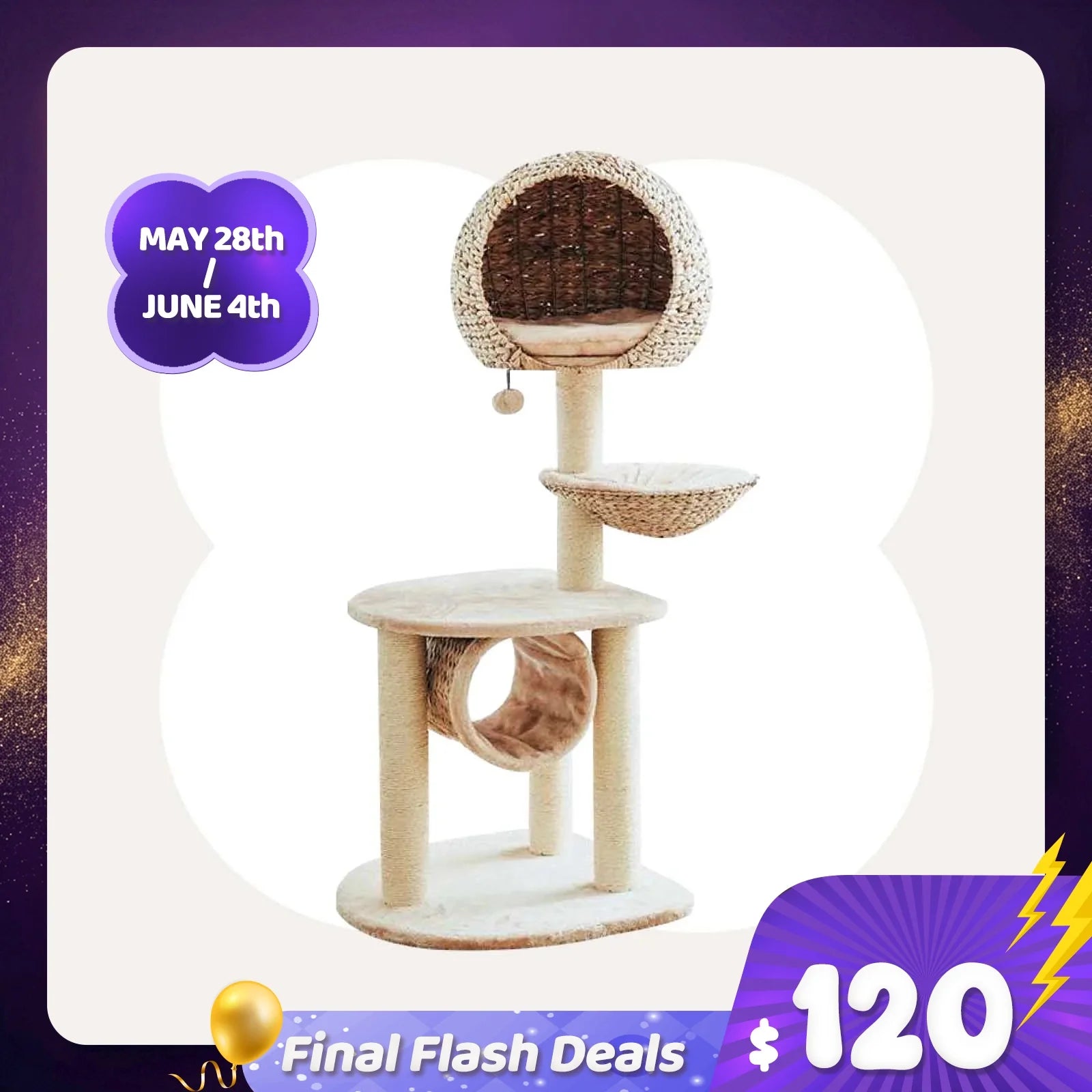Bird Nest Cat Tree