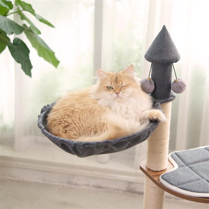 Wooden House Cat Tree